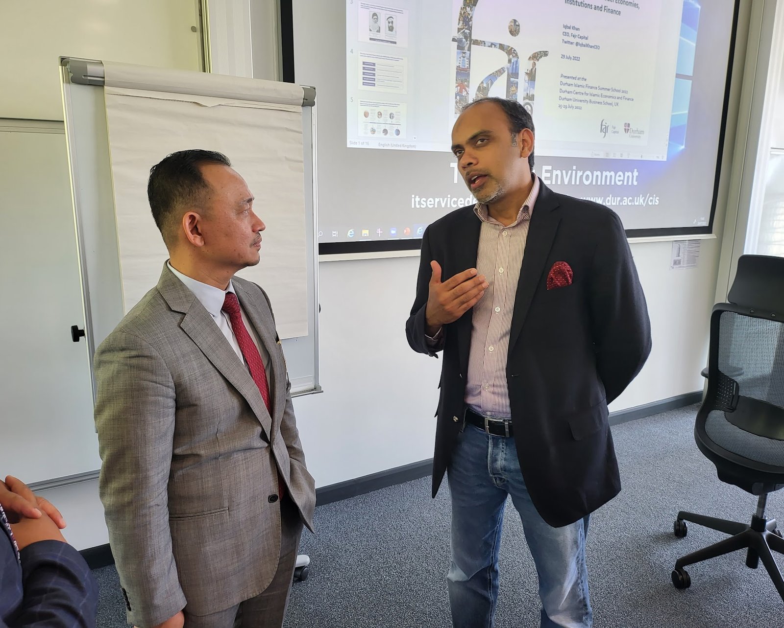 H.E. Dr. Mazlee Bin Malik with Cykube CEO